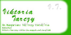 viktoria tarczy business card